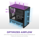 NZXT H3 FLOW (2025) Black 黑色 Tempered Glass MATX CC-H31FB-01