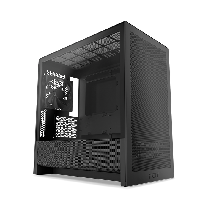 NZXT H3 FLOW (2025) Black 黑色 Tempered Glass MATX CC-H31FB-01