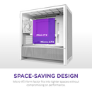 NZXT H3 FLOW (2025) White 白色 Tempered Glass MATX CC-H31FW-01