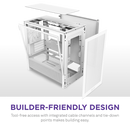 NZXT H3 FLOW (2025) White 白色 Tempered Glass MATX CC-H31FW-01