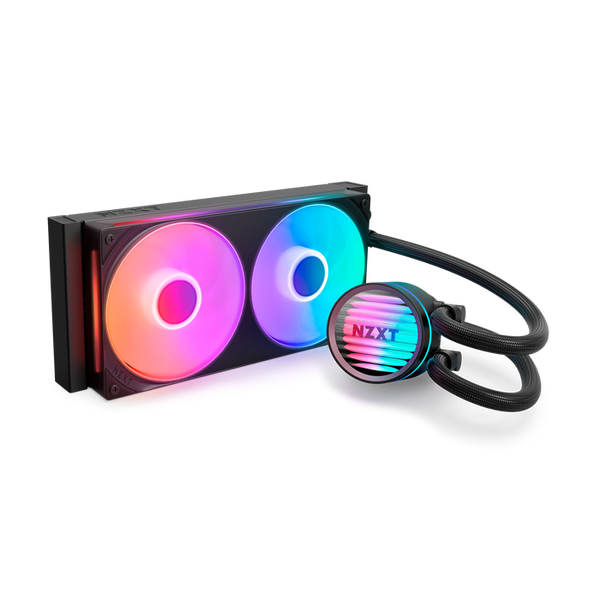NZXT Kraken Core 240 RGB 黑色 240mm Liquid CPU Cooler RL-KR24C-B1