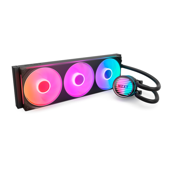 NZXT Kraken Core 360 RGB 黑色 360mm Liquid CPU Cooler RL-KR36C-B1