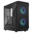 Fractal Design Focus 2 RGB Black TG Clear Tint ATX Case FD-C-FOC2A-03