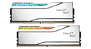 G.SKILL 96GB Kit (2x48GB) Trident Z5 Royal RGB Silver 銀色 F5-6400J3239F48GX2-TR5S DDR5 6400MHz CL32 Memory (Intel XMP 3.0)