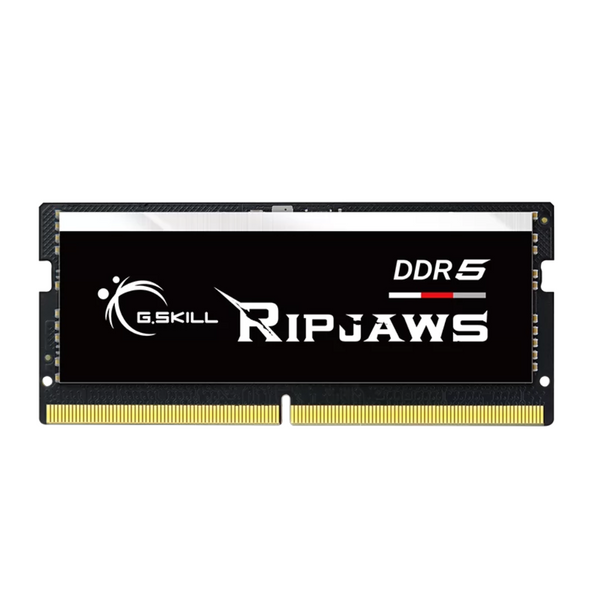 G.SKILL DDR5 SODIMM Ripjaws 16GB (1x16GB) DDR5 5600MHz F5-5600S4040A16GX1-RS Memory (Intel XMP 3.0)