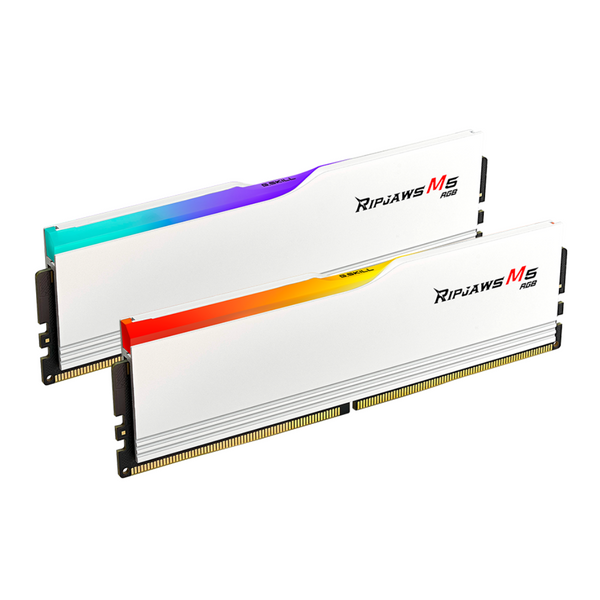G.SKILL 32GB Kit (2x16GB) Ripjaws M5 RGB White 白色 F5-6000J2836G16GX2-RM5RW DDR5 6000MHz CL28 Memory