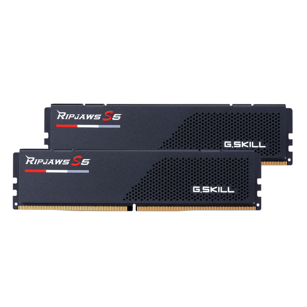 G.SKILL 32GB Kit (2x16GB) Ripjaws S5 Black 黑色 F5-6000J2836G16GX2-RS5K DDR5 6000MHz CL28 Memory