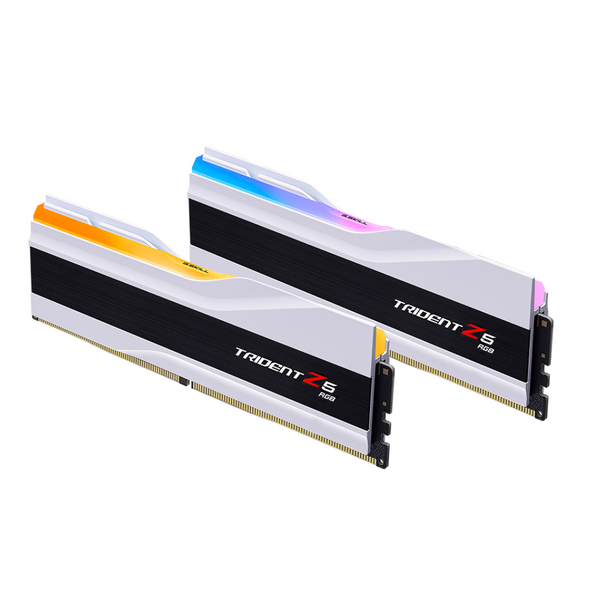 G.SKILL 32GB Kit (2x16GB) Trident Z5 RGB White 白色 F5-6000J2836G16GX2-TZ5RW DDR5 6000MHz CL28 Memory