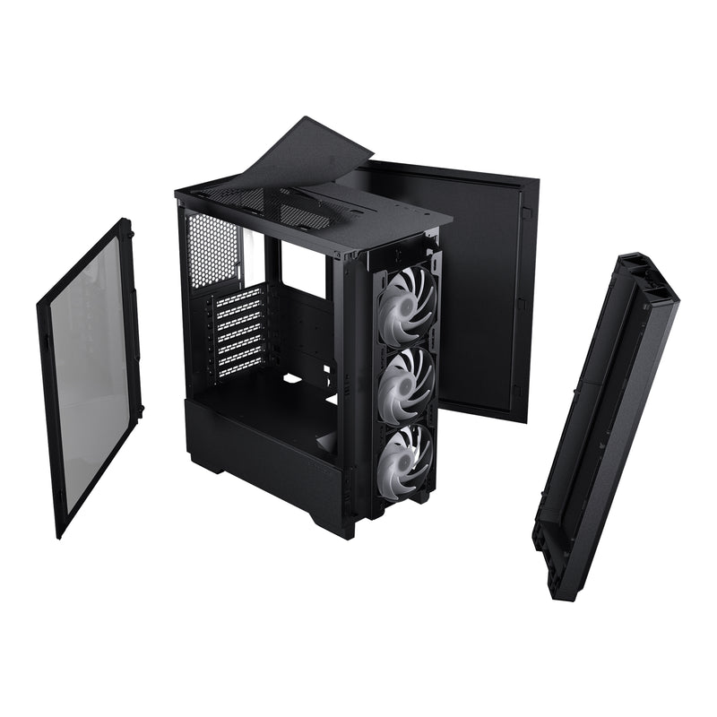 PHANTEKS Eclipse G300A Black 黑色 RGB Tempered Glass ATX Case PH-EC300GA_DBK02