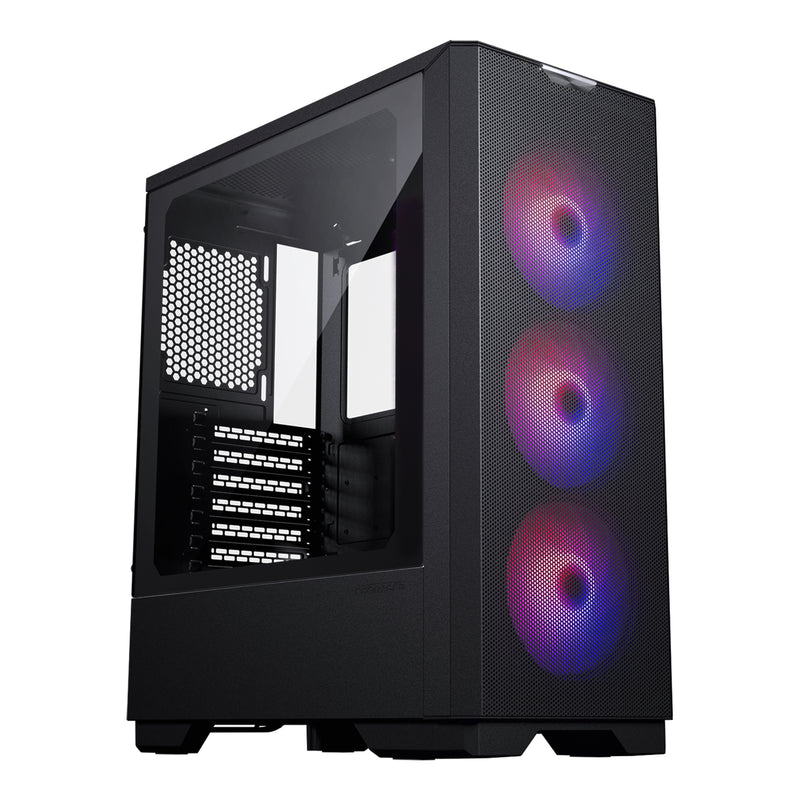 PHANTEKS Eclipse G300A Black 黑色 RGB Tempered Glass ATX Case PH-EC300GA_DBK02