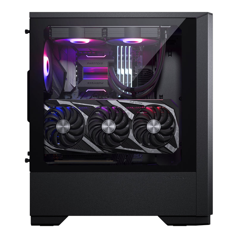 PHANTEKS Eclipse G300A Black 黑色 RGB Tempered Glass ATX Case PH-EC300GA_DBK02