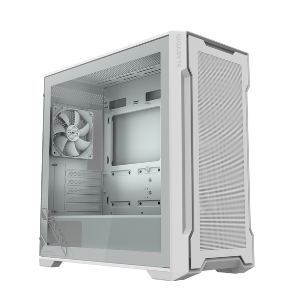 GIGABYTE C102 GLASS ICE 白色 Mid Tower Case GB-C102GI