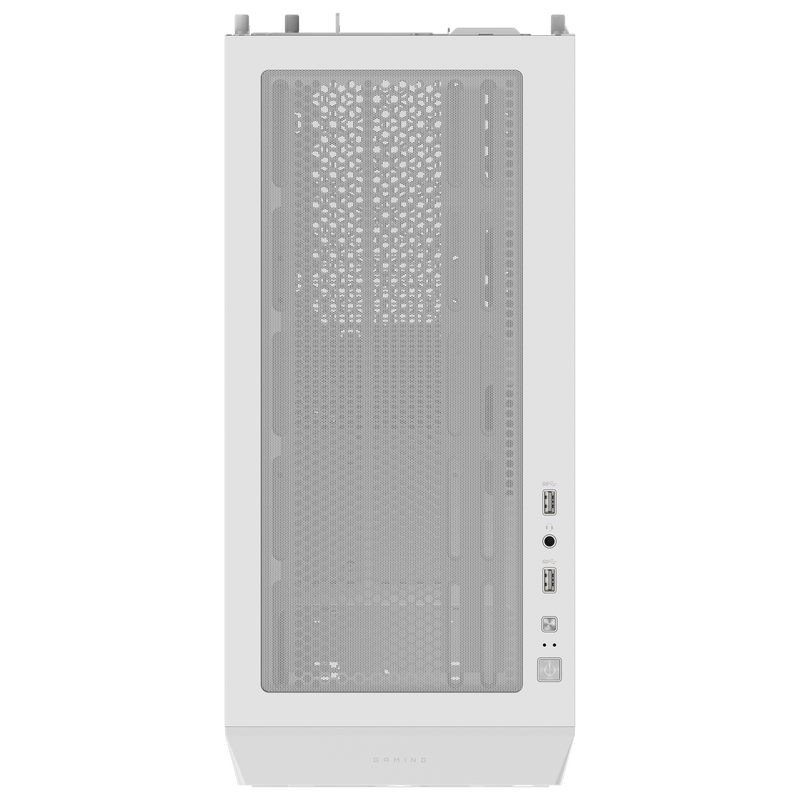 GIGABYTE C102 GLASS ICE 白色 Mid Tower Case GB-C102GI