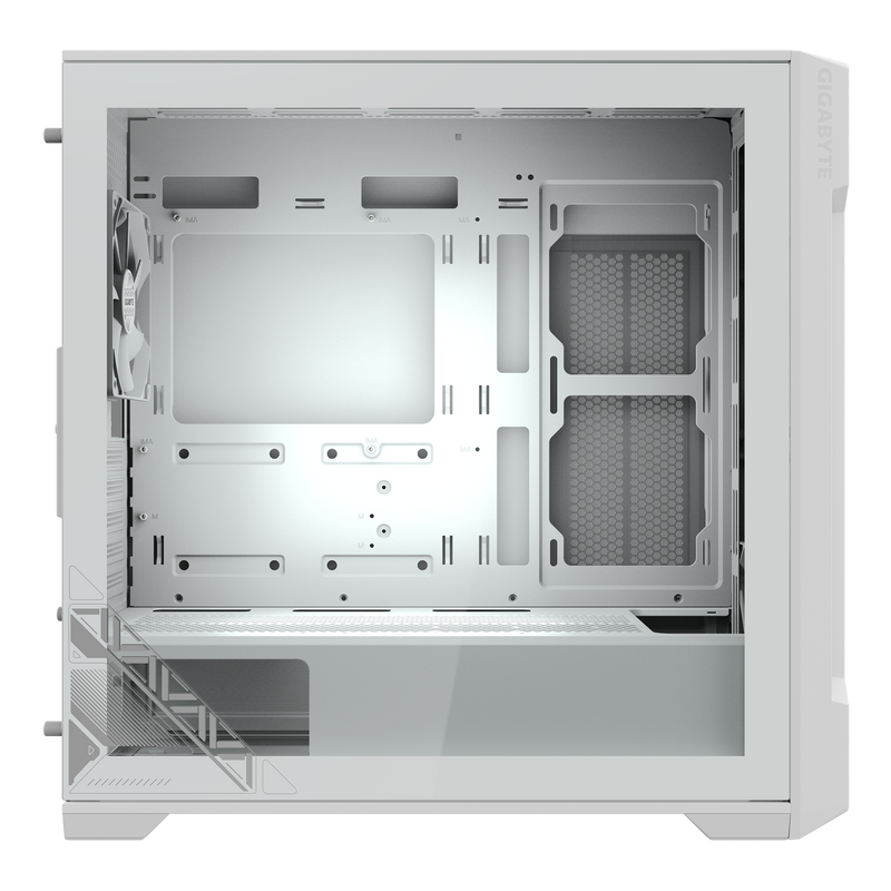 GIGABYTE C102 GLASS ICE 白色 Mid Tower Case GB-C102GI