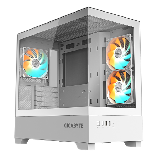 GIGABYTE C201 PANORAMIC ICE MATX Case GB-C201PI