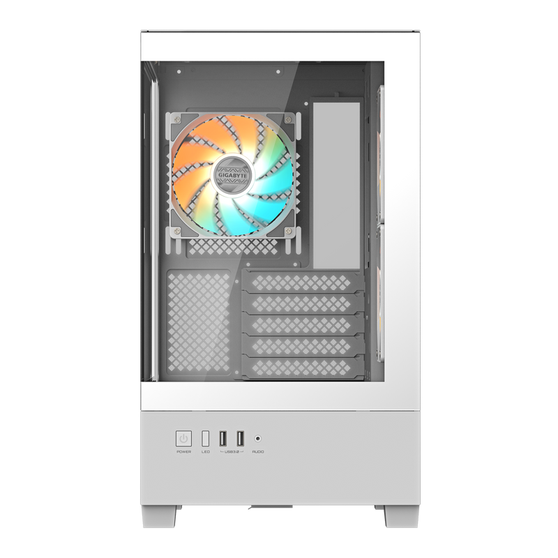 GIGABYTE C201 PANORAMIC ICE MATX Case GB-C201PI