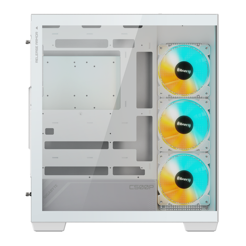 GIGABYTE C500 PANORAMIC STEALTH ICE 白色 GAMING CHASSIS (GB-C500PI ST)