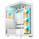 GIGABYTE C500 PANORAMIC STEALTH ICE 白色 GAMING CHASSIS (GB-C500PI ST)