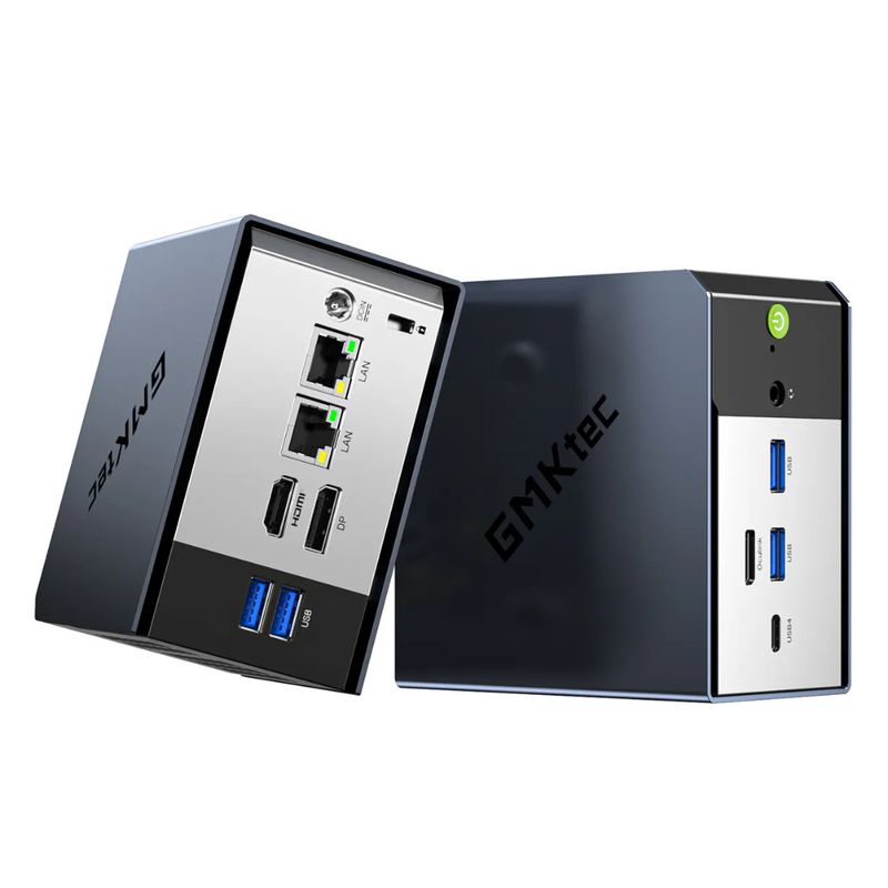 GMKtec EVO-X1 (32G+1T SYSTEM) Mini PC (AMD Ryzen AI HX370 / 32GB DDR5