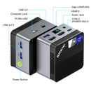 GMKtec NucBox G5S (8G+256G SYSTEM) Mini PC (Intel Celeron N5095 / 8GB Ram / 256GB SSD / Windows 11 Pro) CS-GNBG5S