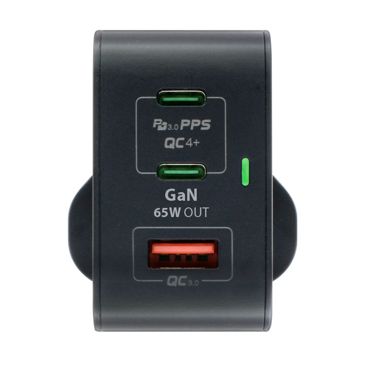 Maxpower牛魔王 GN65X 65W 3 位GaN USB 充電器