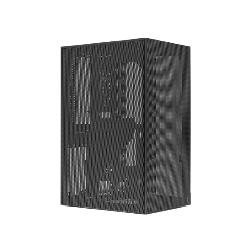 SSUPD Meshroom S V2 Fossil Gray 灰色 Mini-ITX Case with PCIE 4.0 Riser Cable SU-C-MSRS-PI4-GY