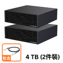 GIGABYTE AI TOP ATOM (4T, Gen5)x2 (Arm GB10/Blackwell/128GB/Gen5 4TB/NVIDIA DGX OS) 精巧桌上型 AI 超級電腦 (ATAGB10-9000) x2部 + QSFP專用連接線