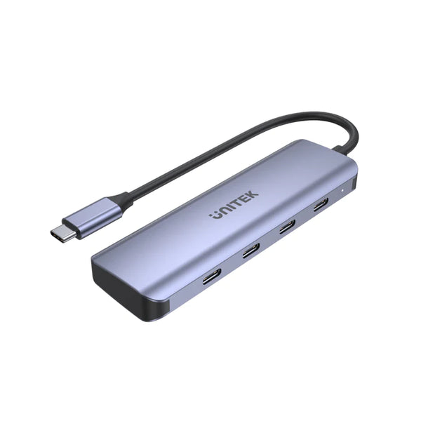Unitek uHUB Q4 Next 4-port USB-C Hub (four USB-C 5Gbps ports) (H1107K)