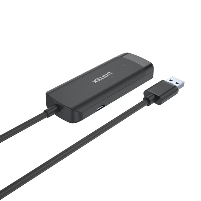 Unitek uHUB Q4 4-port USB Hub (with 150cm extra-long cable and external power port) (H1111E)