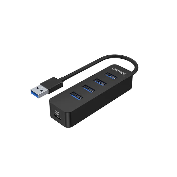 Unitek uHUB Q4 4-port USB Hub (with USB-C external power port) (H1117A)