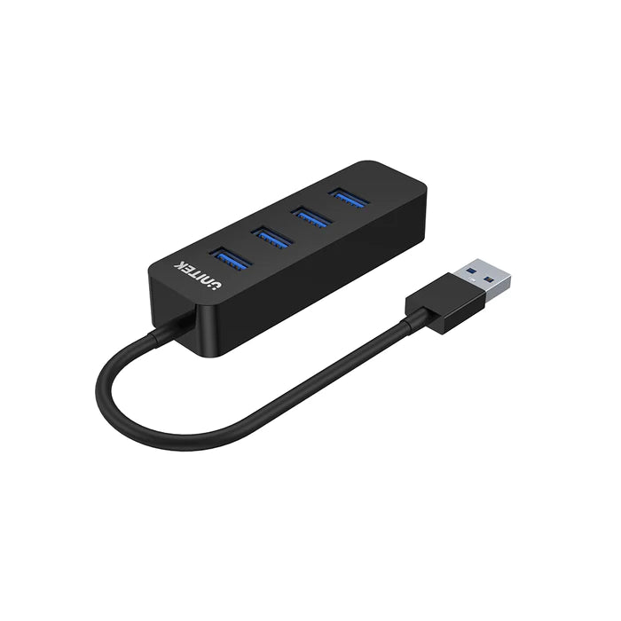 Unitek uHUB Q4 4-port USB Hub (with USB-C external power port) (H1117A)