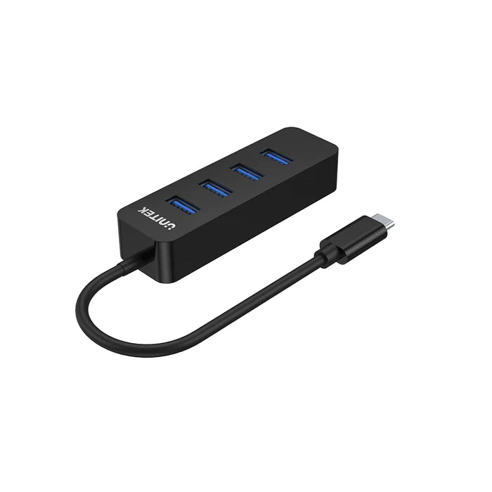 Unitek uHUB Q4 4接口 USB-C Hub (帶 USB-C 外接電源口)(H1117B)