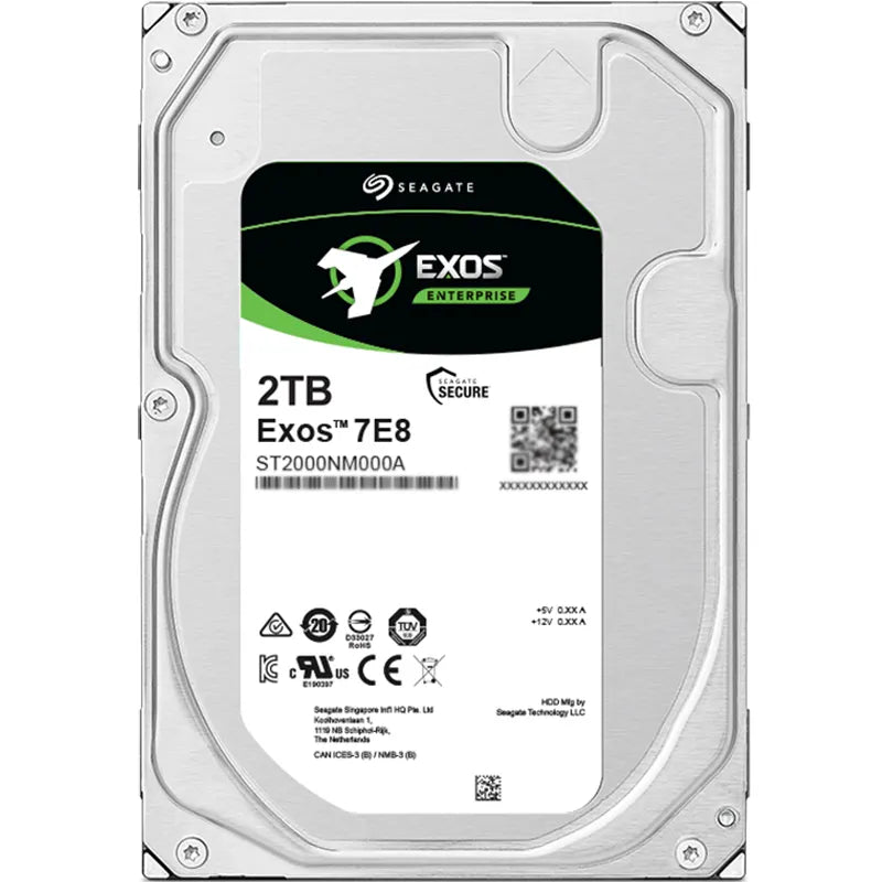 Seagate exos 7e10 st2000nm000b 2tb | 7200prm | 256mb | trdi disk 1 Seagate 2tb exos 7e10 st2000nm000b enterprise 3. 5" sata 7200rpm 256mb komponentko
