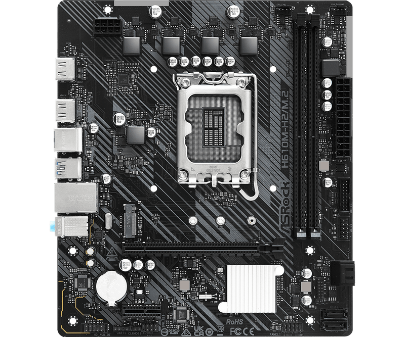 ASRock H610M-H2/M.2 DDR4,LGA 1700 mATX Motherboard