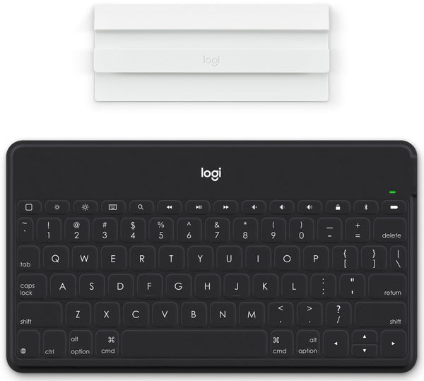 Logitech Keys-to-Go iPad便攜無線鍵盤(配備iPad/iPhone企架) - Graphite Black 石墨黑色 920-008536 原裝行貨