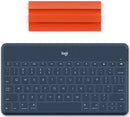 Logitech Keys-to-Go 便攜無線鍵盤(配備iPad/iPhone企架) - Deep Blue 深藍色 920-010040 原裝行貨