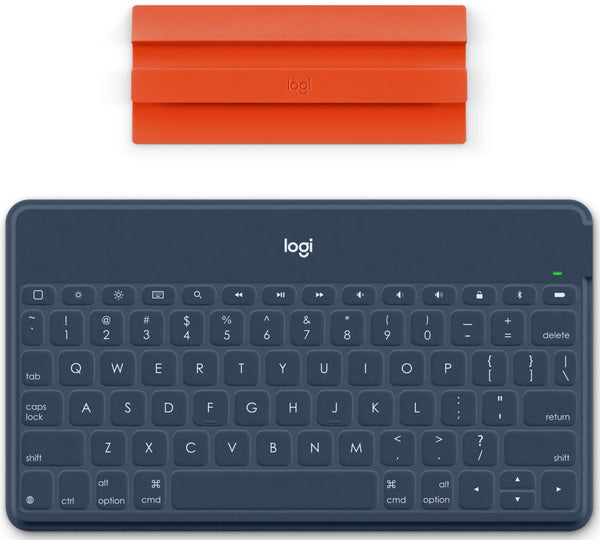 Logitech Keys-to-Go 便攜無線鍵盤(配備iPad/iPhone企架) - Deep Blue 深藍色 920-010040 原裝行貨