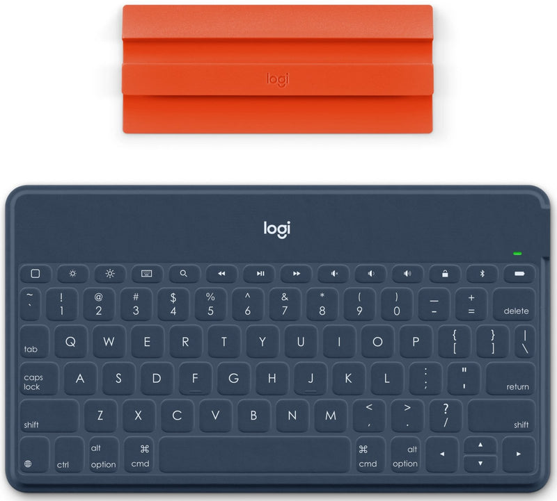 Logitech Keys-to-Go Portable Wireless Keyboard (with iPad/iPhone stand) - Deep Blue 920-010040 Original licensed product