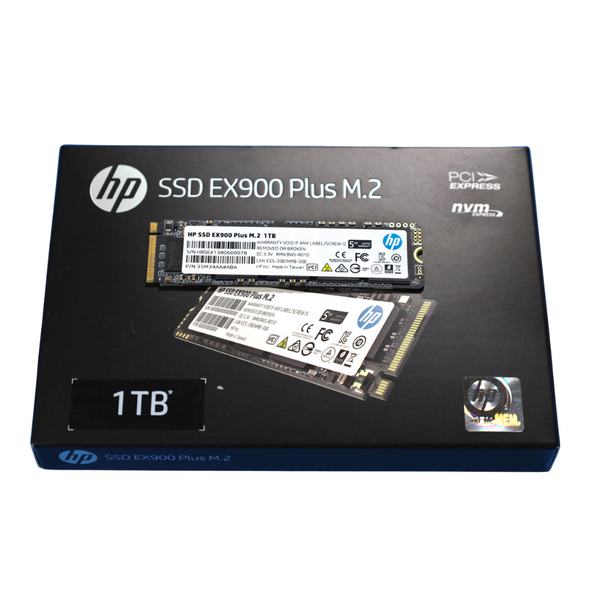 HP 1TB EX900 Plus NVMe M.2 PCIe 3x4 SSD (HD-HEX901T)
