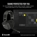 CORSAIR HS80 MAX Wireless Gaming Headset - Steel Gray CA-9011295-AP