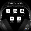 CORSAIR HS80 MAX Wireless Gaming Headset - Steel Gray CA-9011295-AP