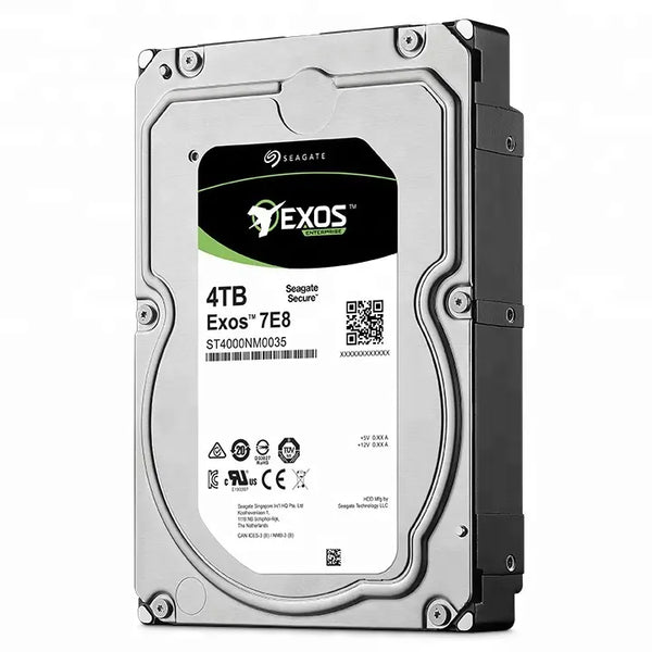 Seagate 4TB Exos 7E10 ST4000NM000B Enterprise 3.5" SATA 7200rpm 256MB Cache HDD