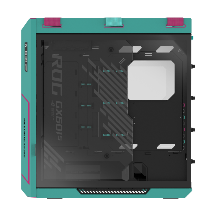 【搶先預購】ASUS ROG Strix Helios II Hatsune Miku 初音未來 Edition EATX Mid-Tower Case *需要牛箱水板卡一起購買