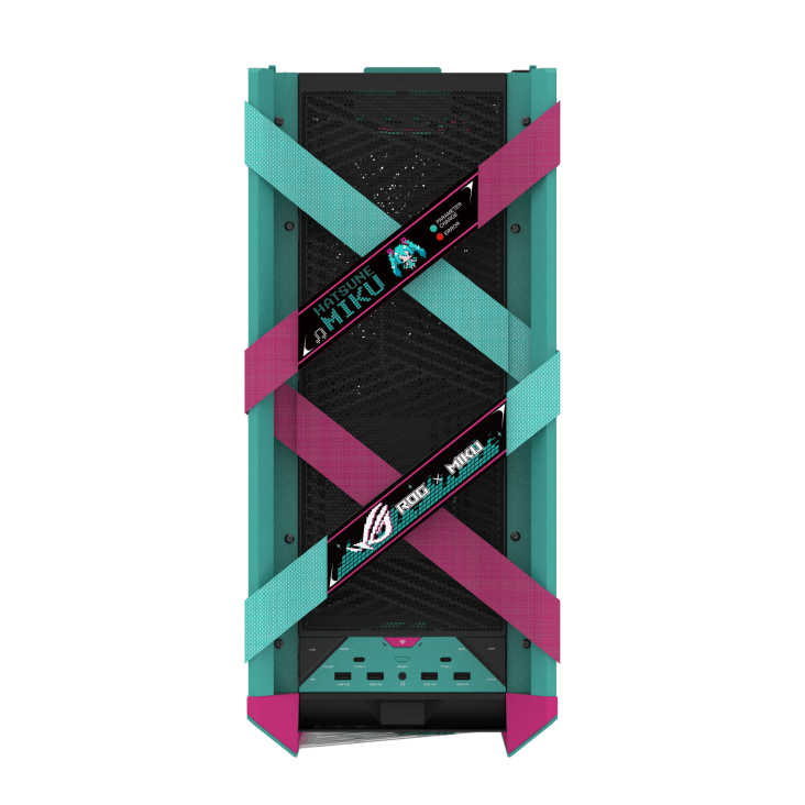 【搶先預購】ASUS ROG Strix Helios II Hatsune Miku 初音未來 Edition EATX Mid-Tower Case *需要牛箱水板卡一起購買