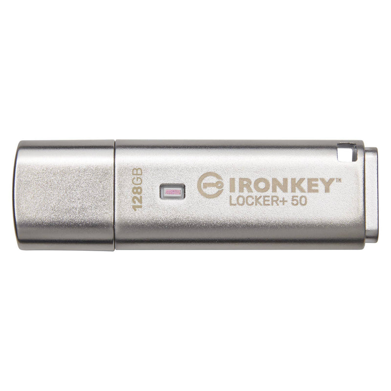 Kingston 128GB Ironkey Locker+ 50 USB 3.2 Gen 1 隨身碟 (IKLP50/128GB)