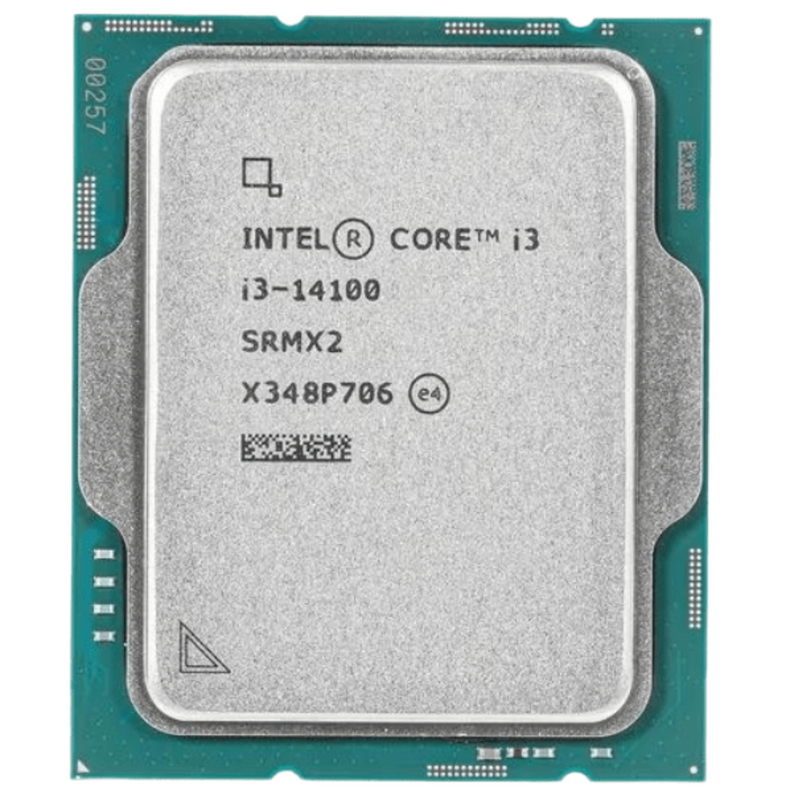 Intel Core i3-14100 Tray Processor 4C 8T LGA 1700 香港代理.3年保養