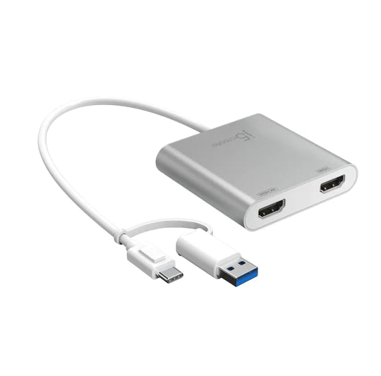 j5create USB-C to雙HDMI轉接頭 - UH-JCA365