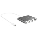 j5create JCA366 USB-C to 4-Port HDMI 多螢幕外接顯示卡 [支援M1/M2 Macbook Air] - UH-JCA366