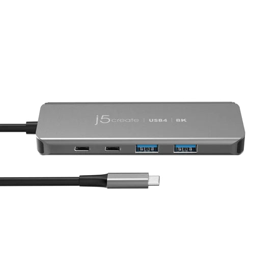 J5CREATE USB4® 8K60/4K144 輕巧集線器 - UH-JCH453