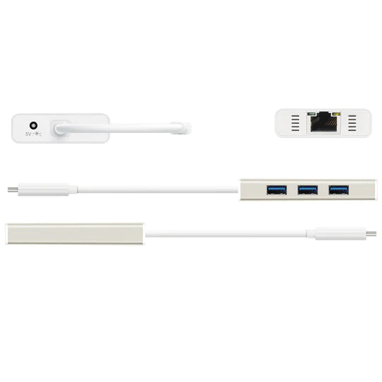 j5create USB TYPE-C ultra-high-speed external network card + hub-UH-JCH471 